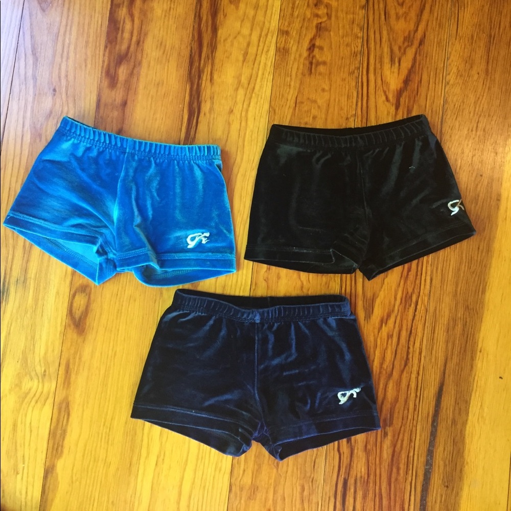 GK velvet shorts
